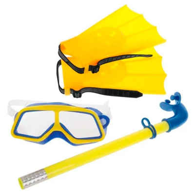 Набор для ныряния маска с трубкой и ластами Наша Игрушка C17 1